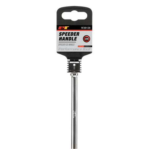 Three Eighth Inch Drive Speeder Handle For Tight Spots And Easy Access Durable Chrome Vanadium Steel Built Tough For Mechanics And DIYers With Contoured Polished Handle For Comfortable Grip And Quick Precise Torque