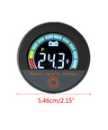 Digital Multimeter With Color LCD Display And Battery Voltage Monitor Splashproof Volt Meter For Motorcycle E Bike And Car