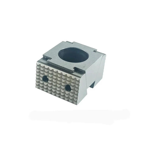 Drop In Ready CNC Fixture Vise With Expansion Clamping Block For Tooth Surface Machining Center, compact design with textured grip.