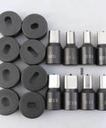 Oval Hole Punch Die For CH-70 Hydraulic Punching Machine One Piece 7.5x15mm Oval Die Heavy Duty Hydraulic Die