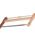 Medium Frame Saw Blade Replacement For Woodworking And Carpentry Smooth Draw Cut Design with wooden handle for easy use.