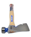 Rig Builders Hatchet For Field Work With 3-3/8 Inch Cutting Edge, 1-3/4 Pound Head, 17-5/8 Inch Hickory Handle, Milled Face, Made In United States
