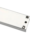Dang Sturdy Set Of Two Five Inch Mini Short Drawer Slides Full Extension Zinc Steel Cabinet Glides showing a close-up view of the slide.