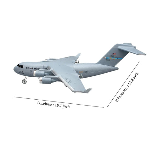 Ready To Fly RC Plane For Beginners 2 Channel 2.4GHz Remote Control Airplane With Gyro Stabilization, Durable EPP Foam, Wingspan 14.6 in