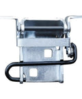 Built Tough Truck Door Hinges Set Zinc Plated Steel Pair Front Left Right Driver Passenger Side with black clip detail.