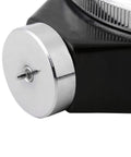 Close-up of the metal base of Pro Level Shore A Durometer Hardness Tester For Rubber Plastic And Tire Gauge, built tough.