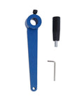 Bead Roller Sheet Metal Machine With Gear Drive, 12 Inch Bench Manual Bending Tool parts including handle and hex key