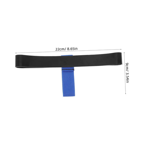 Versatile Scuba Tank Strap With Neoprene Belt for Easy Attachment, shown with dimensions 22cm x 9cm, lightweight dive gear accessory.