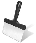 Heavy Duty Stainless Steel Grill Scraper 3 In 1 Griddle Scraper With Comfort Grip Handle for flat grills and outdoor use