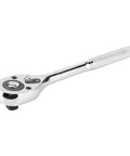 Top Shelf Adjustable Ratchet Wrench Half Size Drive with sturdy steel construction for tough auto jobs, featuring a smooth 45-tooth ratchet.