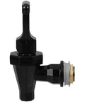 Heavy Duty Black Plastic Cooler Faucet And Reusable Spigot Tap With Leak Proof Seal For Water Buckets Party Coolers Beverage Dispenser