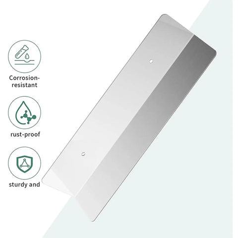 Stainless Steel Garage Door Sealing Protectors With Mounting Hardware Keeps Critters Out And Drafts Easy Install For Standard Doors Includes Two 7 Inch Shields For Durable Rustproof Protection, stainless steel shield set, rust-proof
