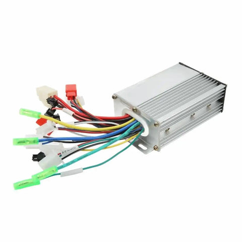36/48V 350W Brushless DC Motor Speed Controller Aluminum Alloy E Bike Controller Replacement Part For Electric Bikes And Scooters Beefy Power Manager For A Smooth Responsive Ride