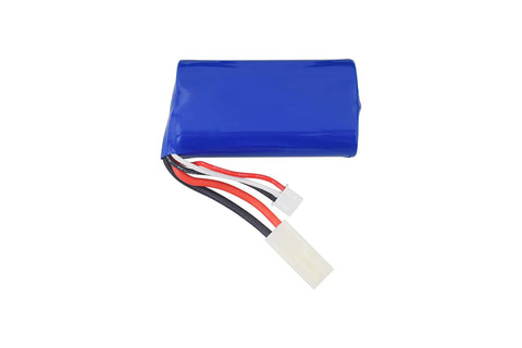 Two Pack 7.4V 1500mAh LiPo Battery For Fast RC Boat Long Lasting Power With Balance Charging Compatible With FT009 UDI009 UDI902 UDI002 AA102