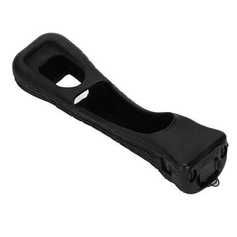 Enhanced Induction Handle Accelerator for Wii Motion Remote Sensor Controller With Silicone Grip Black Gaming Accessory