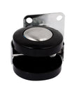 Heavy Duty Alloy Swivel Office Chair Casters With Brakes Twin Wheel Plate Caster 2 Inch Black Durable Plastic Core