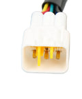 Close-up of Badass Heavy Duty Ip67 Waterproof Connector Set For Electric Motorcycle Hall Sensor Controller Wire Extension.