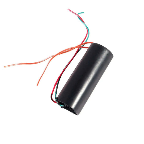 High Voltage Boost Module From 3V To 6V Input To 400kV Output Two Pack DC Step Up Power Transformer, cylindrical module with wires