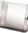 Clear Plastic Low Profile Locking Thermostat Guard With Key For Wall Mounted Thermostat Cover Durable Heater Guard