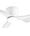 Flush Mount Ceiling Fan With Lights 22 Inch Compact Yet Mighty Small Ceiling Fan With Remote And App Control 3 CCT Dimmable