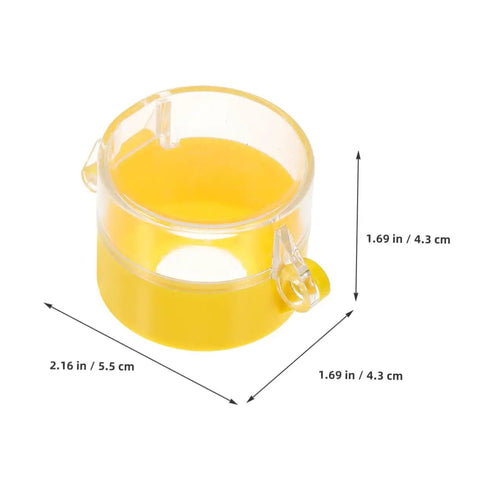 2 Pack Transparent Switch Safety Guard Covers For Laundry Machines Emergency Start Button Protectors with dimensions