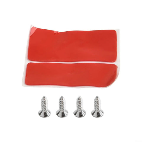 Screws and adhesive for Ultra Slim Stainless Steel Magnetic Door Catch With Ultra Strong Hold For Cabinets Cupboards Drawers