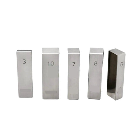 Precision Steel Parallel Gauge Block Set For Lathe Tools Built Tough For Accurate Micrometer Measurements