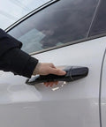 Glossy Black Exterior Door Handle Cover Trim For Kia K5 2020 2025 with Smart Keyhole ABS Plastic Installed