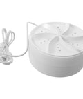 Portable Ultrasonic Washing Machine For Delicates And Underwear A Compact Space Saver For Dorms And Rvs No Fuss Mini Laundry Maker.