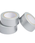 Heavy Duty Duct Tape With Extra Strong Adhesive For Sealing And Patching Tear By Hand 1.88in By 30yd Silver 3 Pack So You Can Patch Secure And Bundle Fast On Wood Metal Plastic