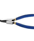 Heavy Duty 7 Inch External Snap Ring Pliers With 45 Degree Bent Jaw For Retaining Ring Removal And Installation CrV Steel Construction Pro Grade Circlip Tool
