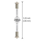 HTI SharXS 1200W Metal Halide Stage And Studio Light Bulb 90V With SFc10-4 Base 6000K Color Temperature beefy high output HID