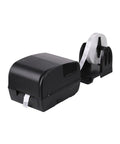 Slick Desktop Heat Transfer Printer For Shipping Labels Offers Fast Four Ips Speed Three Hundred Meter Ribbon Capacity And Zero Hassle Setup, black printer with shipping label roll.