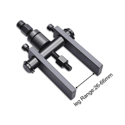 10 Piece Motorcycle Blind Bearing Puller Kit With Inner Bearing Extractor Collets 8mm To 25mm for easy no damage wheel bearing removal