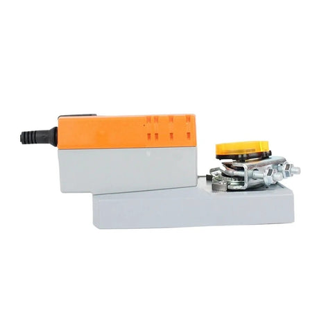 High Caliber Damper Actuator With AC DC 24 Volt Input And 8 Nm Torque, compact design for seamless shop airflow control.