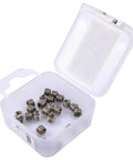 Open box of Stainless Steel Wire Thread Inserts 3/8-24 Helical Thread Repair, 1.5 Inch Length, used for fixing stripped threads in metals.
