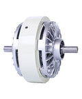 25Nm Double Shaft Magnetic Powder Clutch And Brake System For Dual Axis Tension Applications With Air Shaft Handles