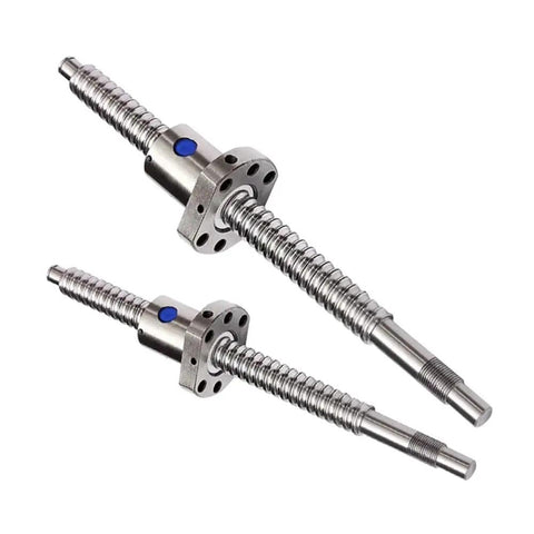 Cool Left Handed 3D Printer Ballscrew With Single Nut From 150 To 1150mm Length For Smooth CNC Motion Silent Operation And Crazy Stable Prints That Wont Vibrate Your Setup, showing two lengths of ball screws.