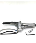 High Speed Pneumatic Belt Sander And Air Grinder Machine With Sanding Belts, ultra compact design with ceramic belt included.