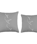 Fly High Aviation Throw Pillow With Gliding Glider Plane And Pilot Art, Airplane Nerd Approved Soar Dreams In Your Living Room