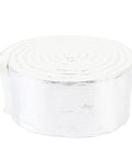 Heavy Duty Heatproof Aluminum Foil Fiberglass Pipe Insulation Tape With Strong Adhesive For Pipes Wires Auto Parts And Home Repair 3.94 In Wide By 0.47 In Thick By 10.82 Ft Long roll