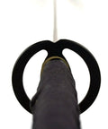 Close-up of Musashi Ring Tsuba on Unsharpened Carbon Steel Iaito Practice Katana Sword With 41 Inch Overall Length, Full Tang Blade