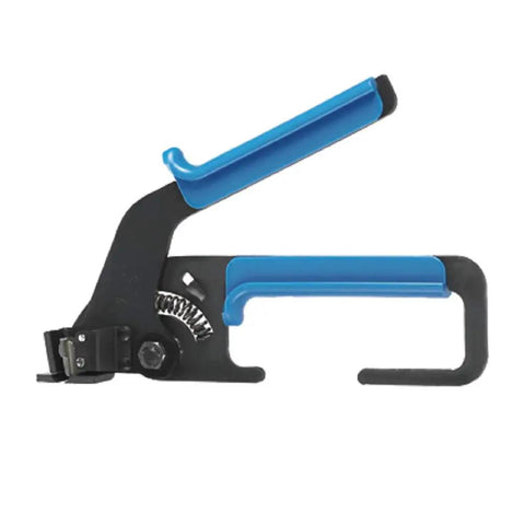 Controlled Tension Cable Tie Tool for LH H and EH Cross Section Ties with Blue and Black Handles Steel Construction 9.0 Oz.