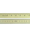 Wood Meter Stick Set Of 12 With Clear Lacquer Finish, Your Go To Dual Scale Ruler For Woodworking And DIY, top inch scale, bottom mm scale