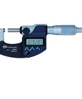 IP65 Coolant Proof Digital Micrometer 0 To 1 Inch Digimatic Outside Micrometer For CNC Precision Machinists QC Metrology Aerospace Metal Inspection With High Resolution Readout, digital outside micrometer with LCD