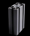 Beefy 8040 Aluminum Extrusion Profile Black Anodized Linear Rail Frame For 3D Printer And CNC DIY 9.45 Inch 240mm Length 1 Piece European Standard Build Smooth Surface Built Tough And Ready, black aluminum T-slot extrusion