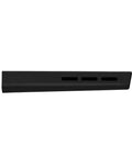 Hunter X-22 Takedown Front Barrel Mount Black shown side view for quick barrel swaps up to 0.92 inches made of reinforced polymer
