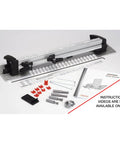 Router Table Dovetail Joinery Jig kit with aluminum guide, accessories, and user manuals for smooth, stable, repeatable dovetail cuts.