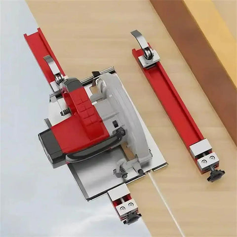 Aluminum Alloy Circular Saw Guide Rail For 12 Inch Saw Base, Precision Adjustable Cutting Guide For Milling And Accurate Cuts