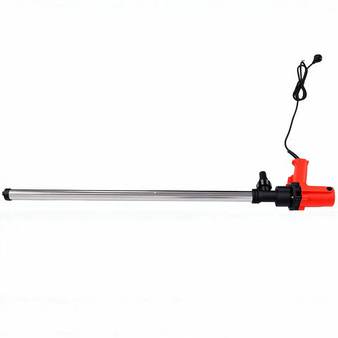 Hilitand 12V Electric Oil Drum Pump With 6 Speed Adjustments Super Fast Transfer 8000 RPM Motor For Water And Chemicals Heavy Duty Quick Liquid Transfer Tool